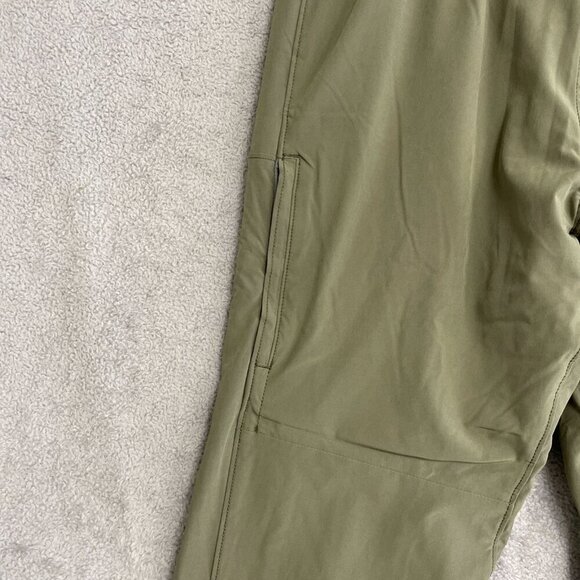 NEW Lands' End Men's Size 34 Moss Active Lined Outdoor Cargo Pants * Raw hem* - Picture 9 of 12